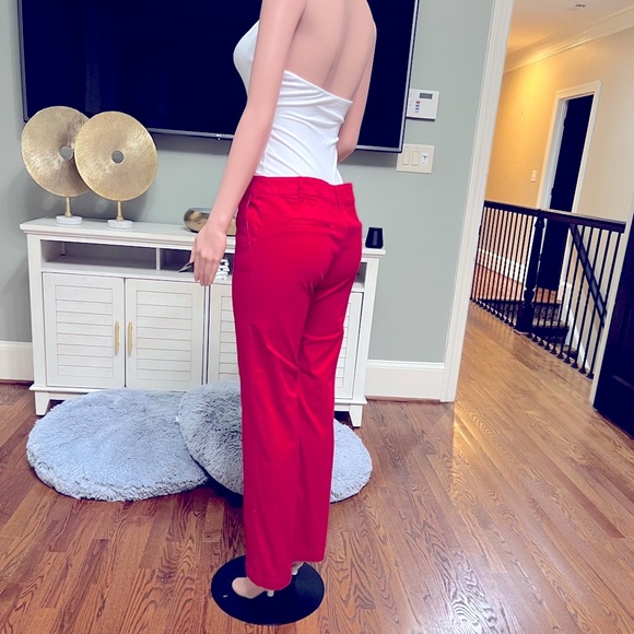 “Fireball” Red Mango Pants. Size US 8. Great Fit. Some Stretch! - Picture 3 of 6